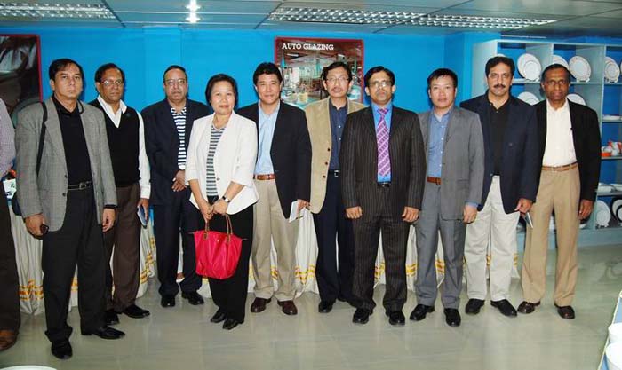 Ambassadors of 6 Asian Countries visit Manufacturing Facilities of Shinepukur Ceramics Ltd.